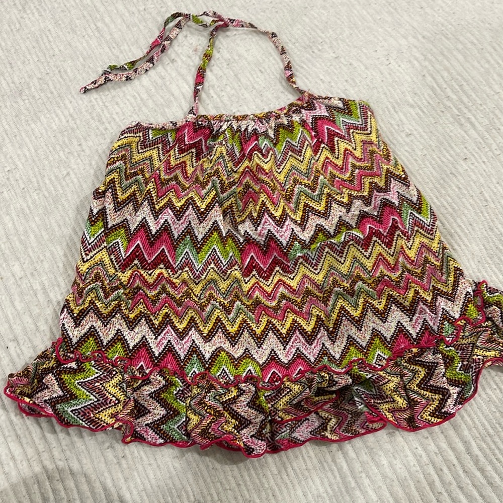 Ruffle Halter